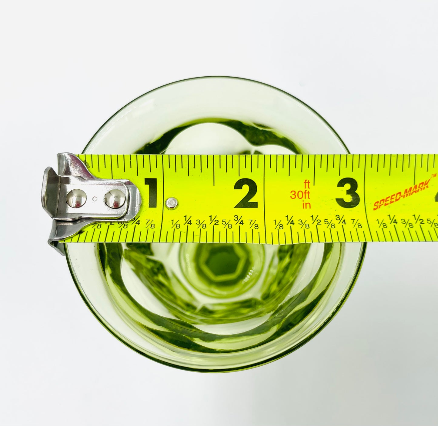 Vintage Imperial Glass Verde Green Goblet