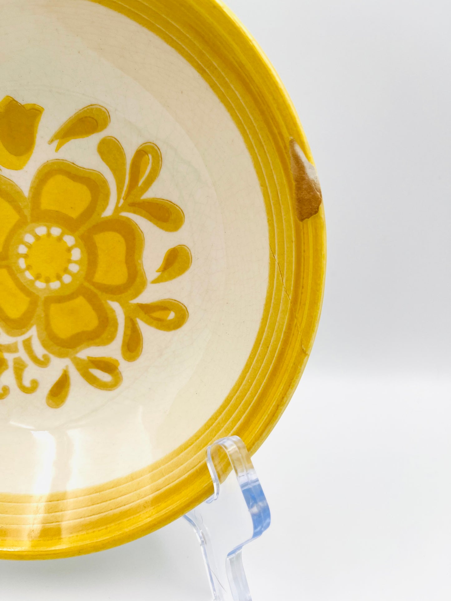 Vintage Royal China Ironstone Small Bowl in the Damsel Pattern