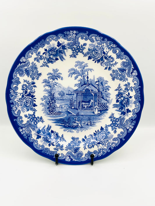 Vintage Spode Blue Room Tiger Cages Collectible Plate