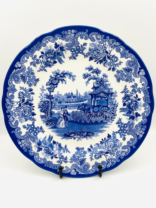 Spode Blue Room Collection “Rhinoceros House” Plate
