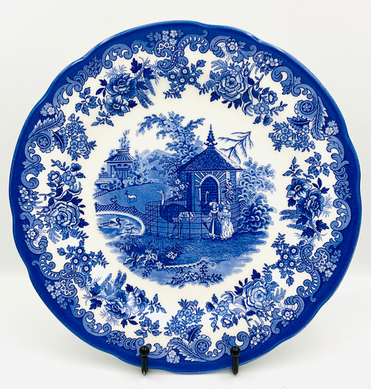 Spode Blue Room Collection “Ostrich House” Plate