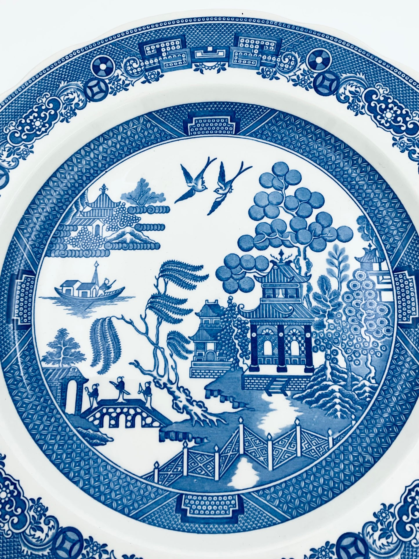 Spode Blue Room Collection Willow Plate