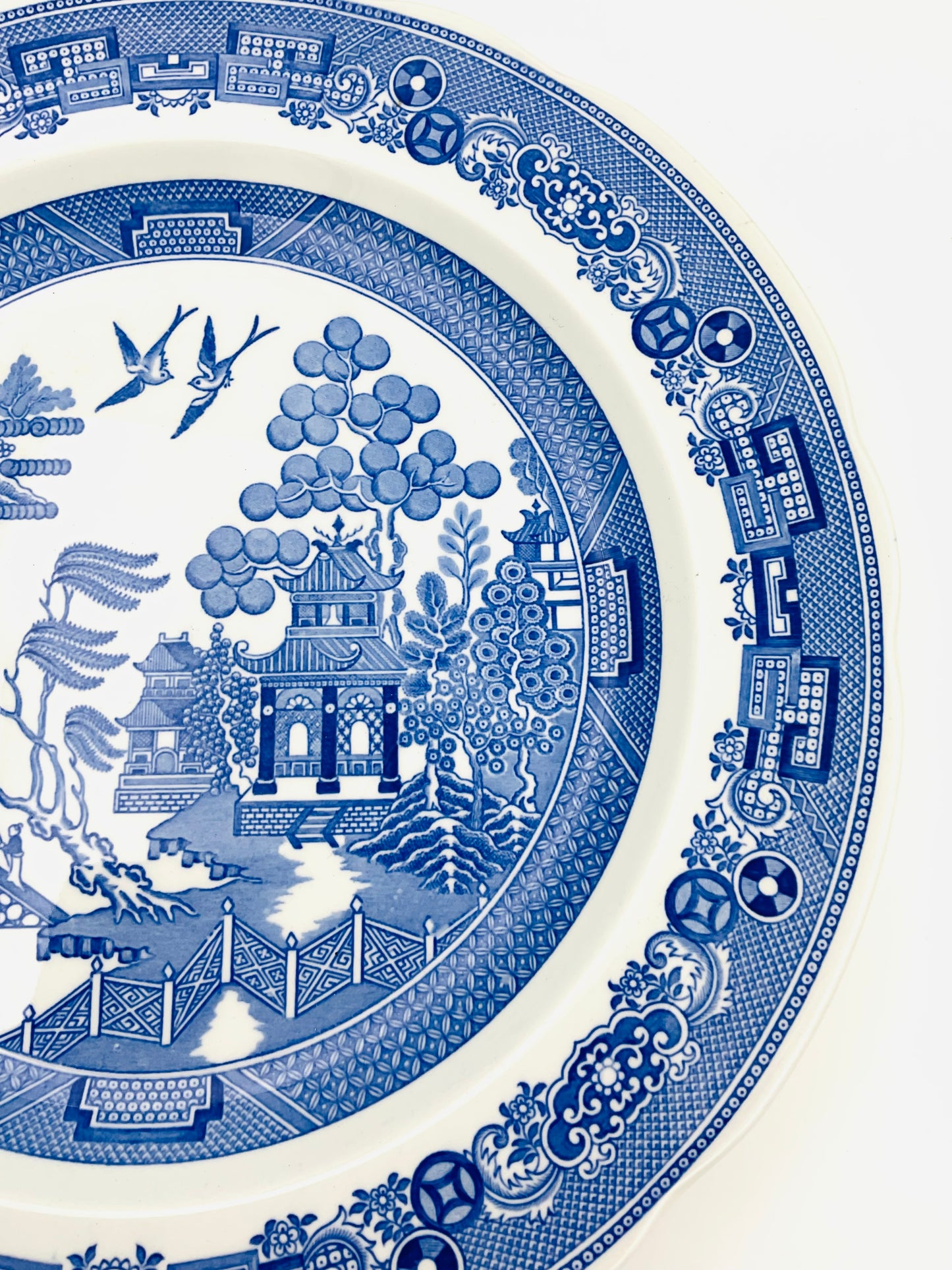 Spode Blue Room Collection Willow Plate