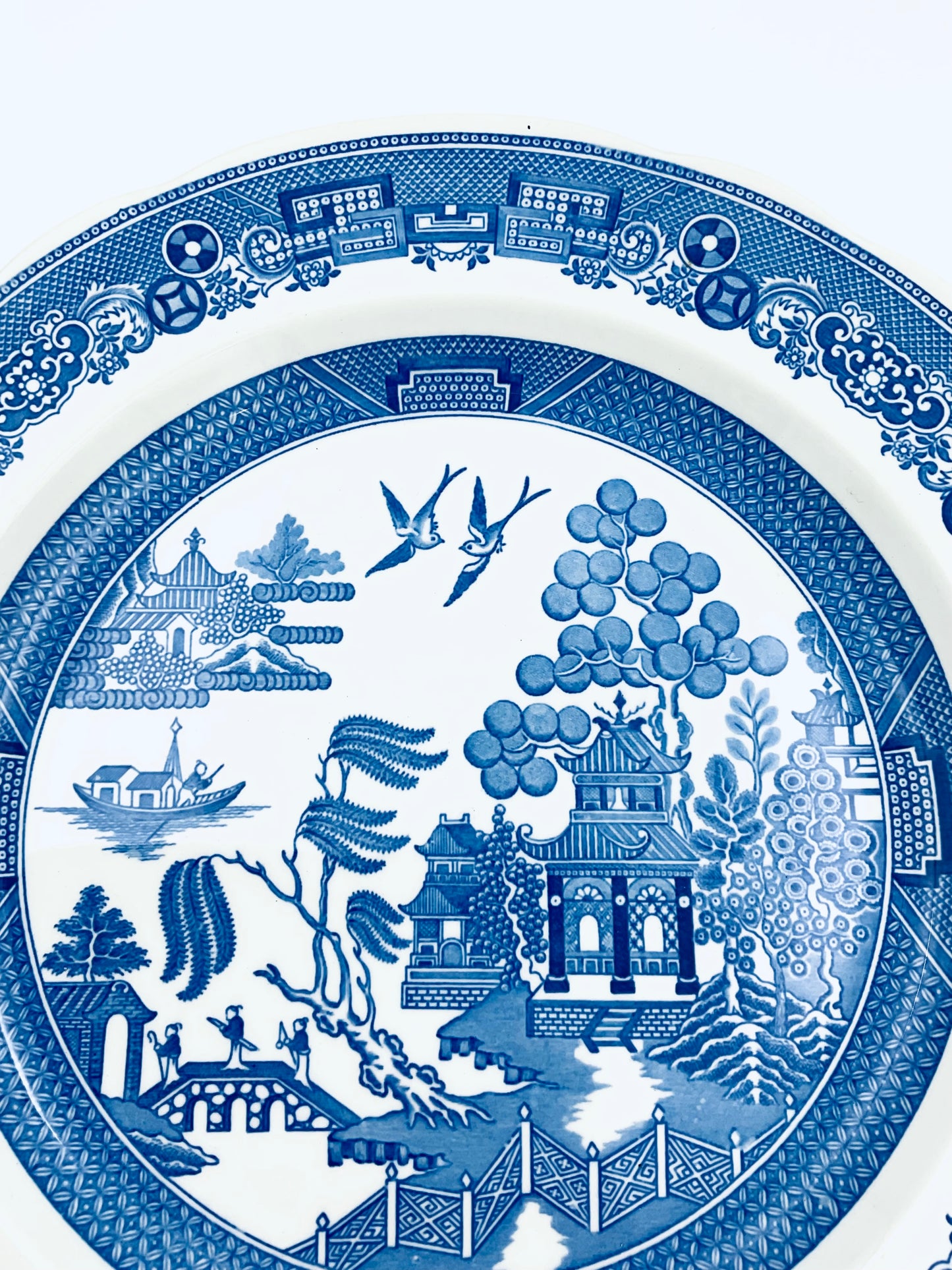 Spode Blue Room Collection Willow Plate