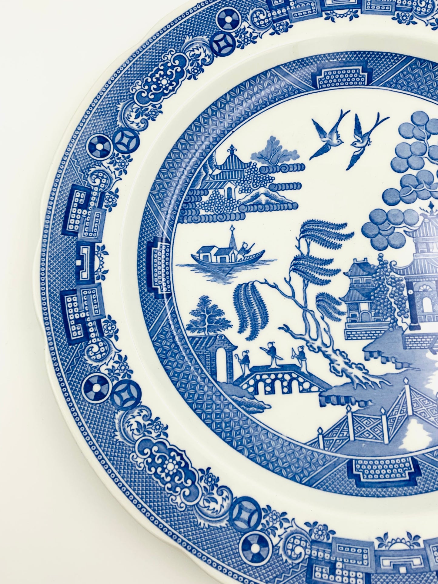 Spode Blue Room Collection Willow Plate