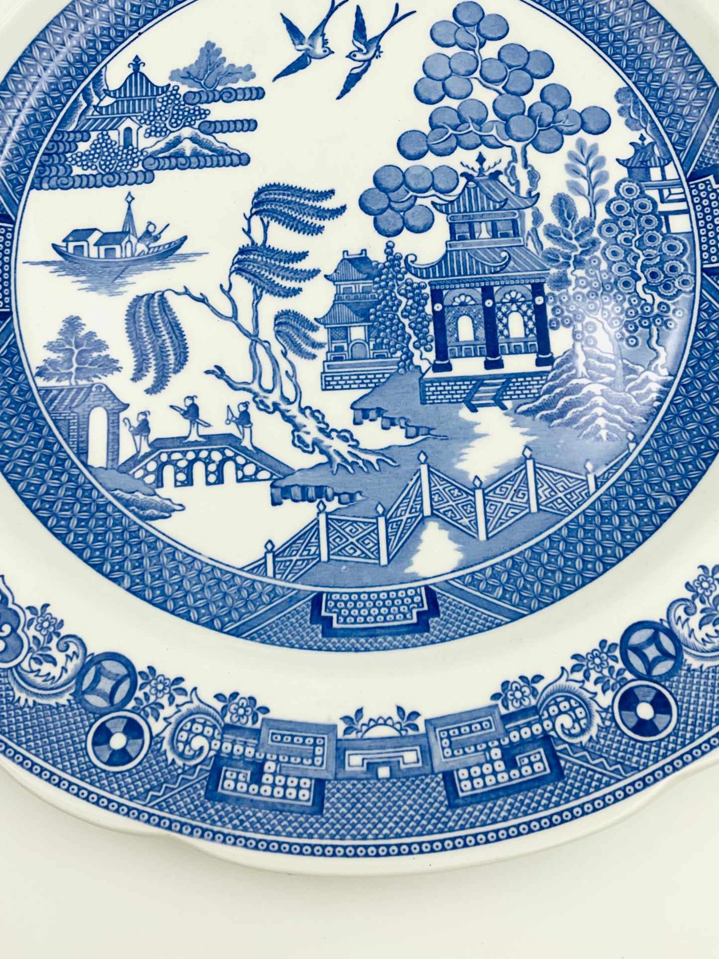Spode Blue Room Collection Willow Plate