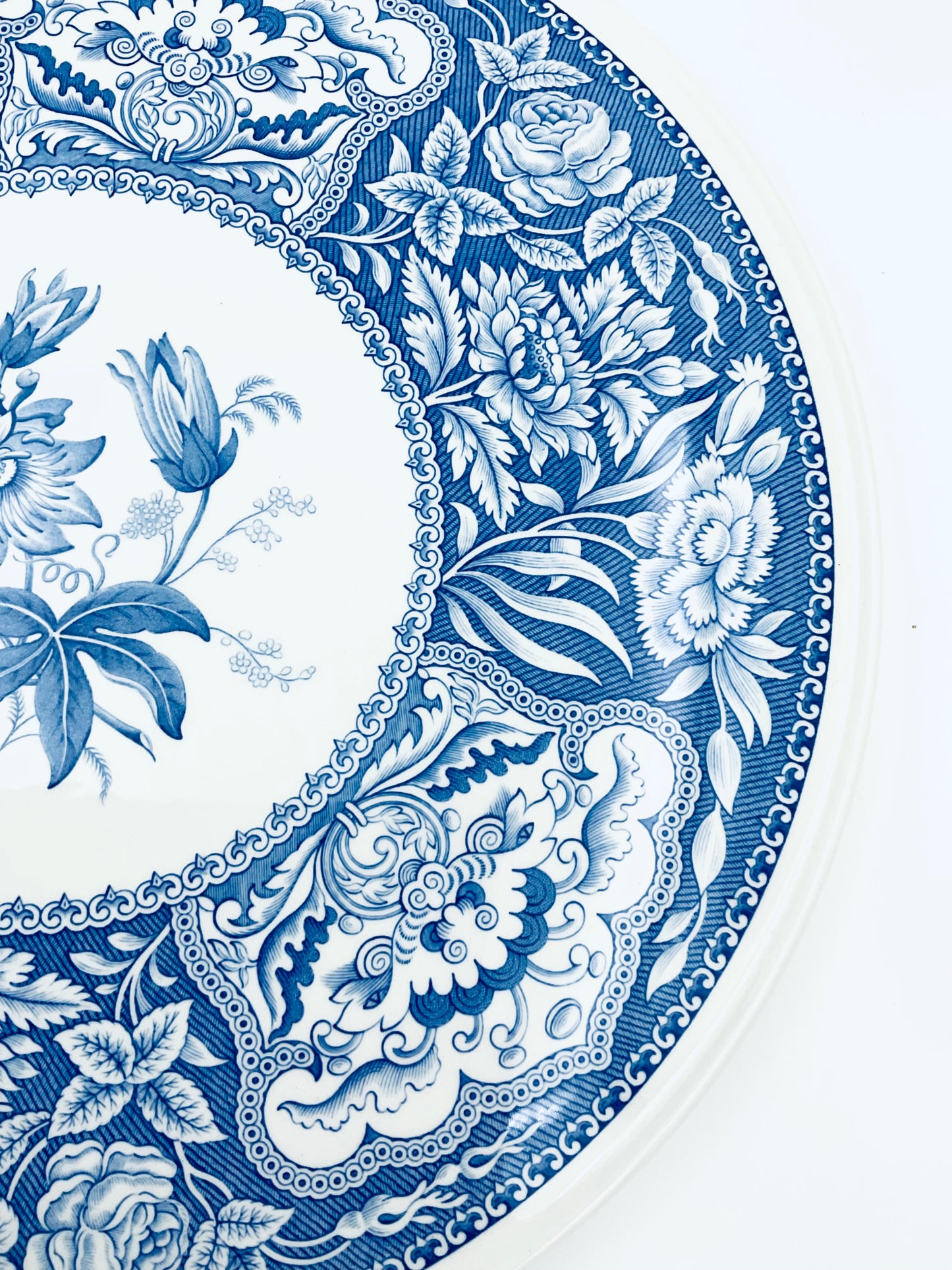 Spode Blue Room Collection ‘Floral’ Cake Plate