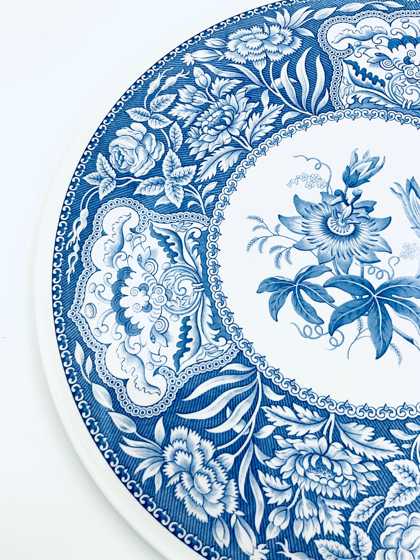 Spode Blue Room Collection ‘Floral’ Cake Plate