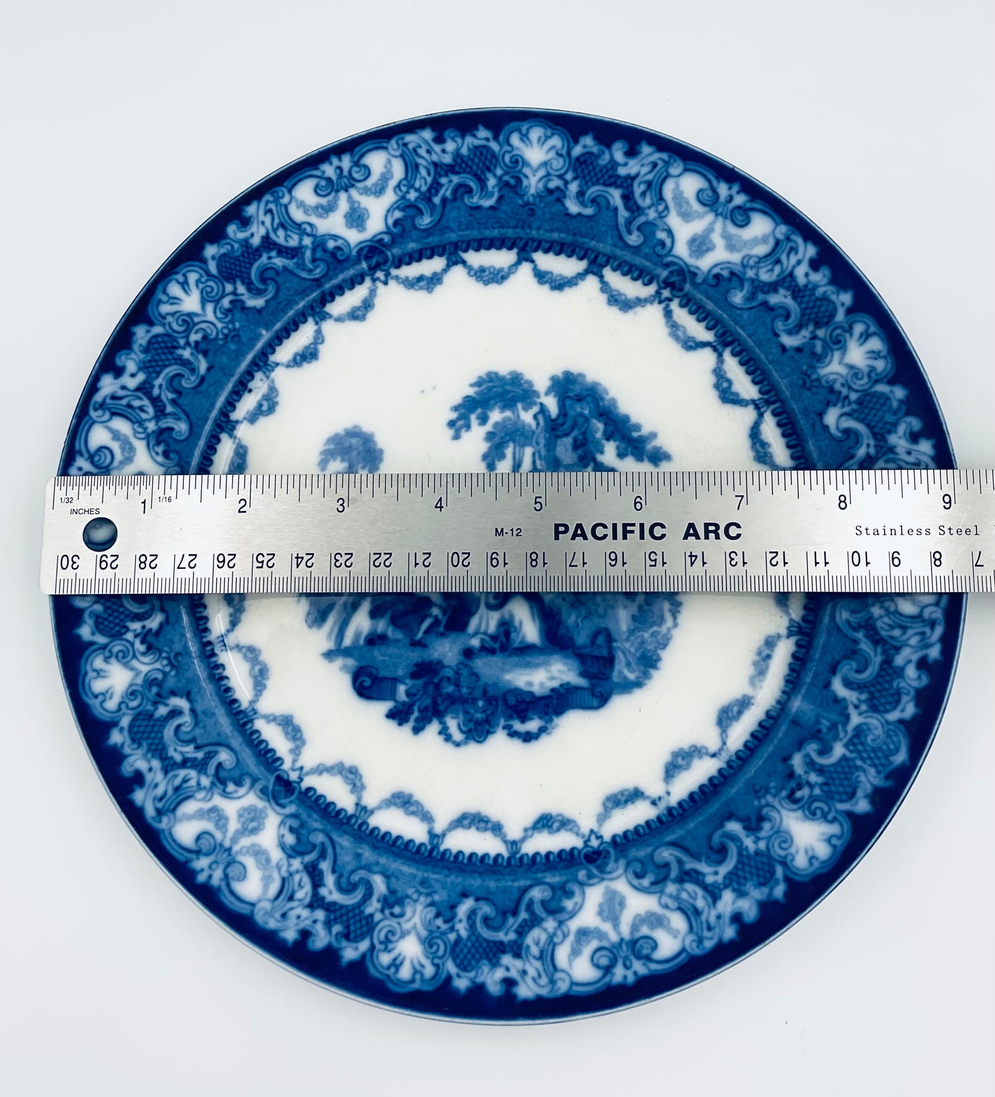 Antique ‘Watteau’ Pattern Plate by Doulton Burslem