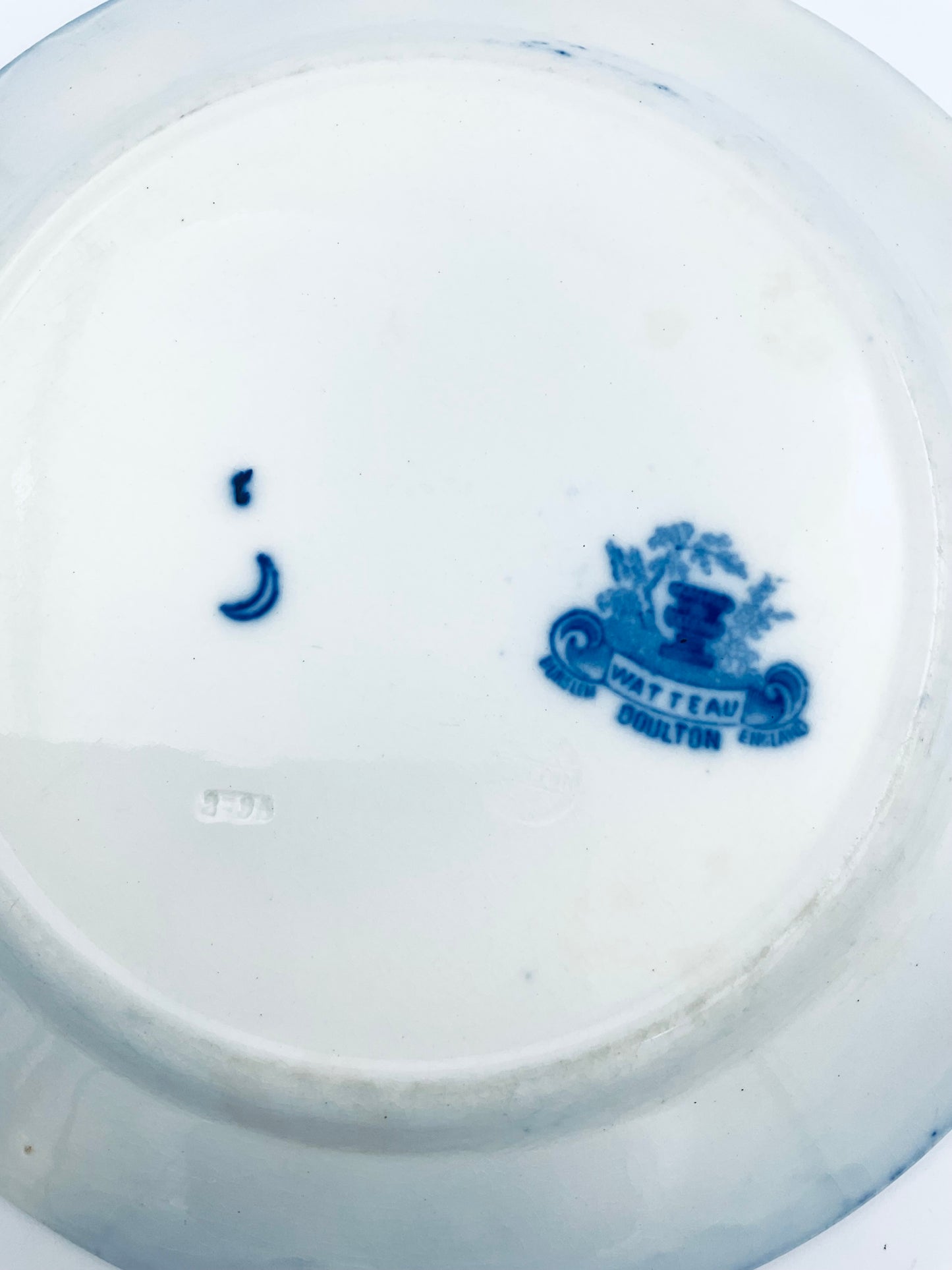 Antique ‘Watteau’ Pattern Plate by Doulton Burslem