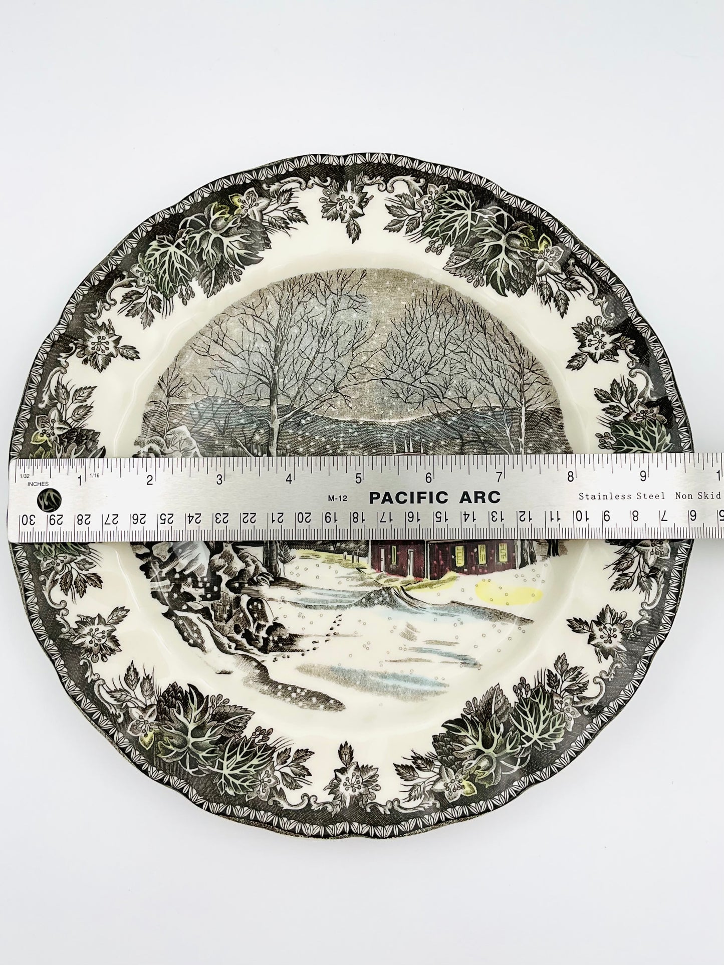 Johnson Bros Friendly Village “The School House” Dinner Plates