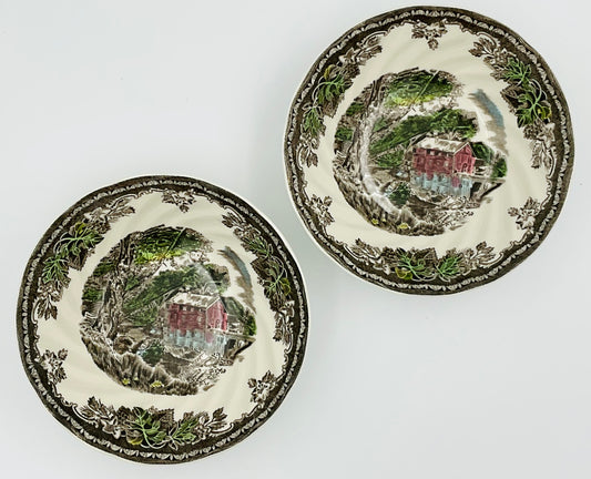 Johnson Bros Friendly Village “Old Mill” Bowls