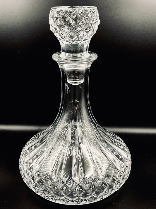 Vintage Cristal d’Arques Longchamp Crystal Decanter