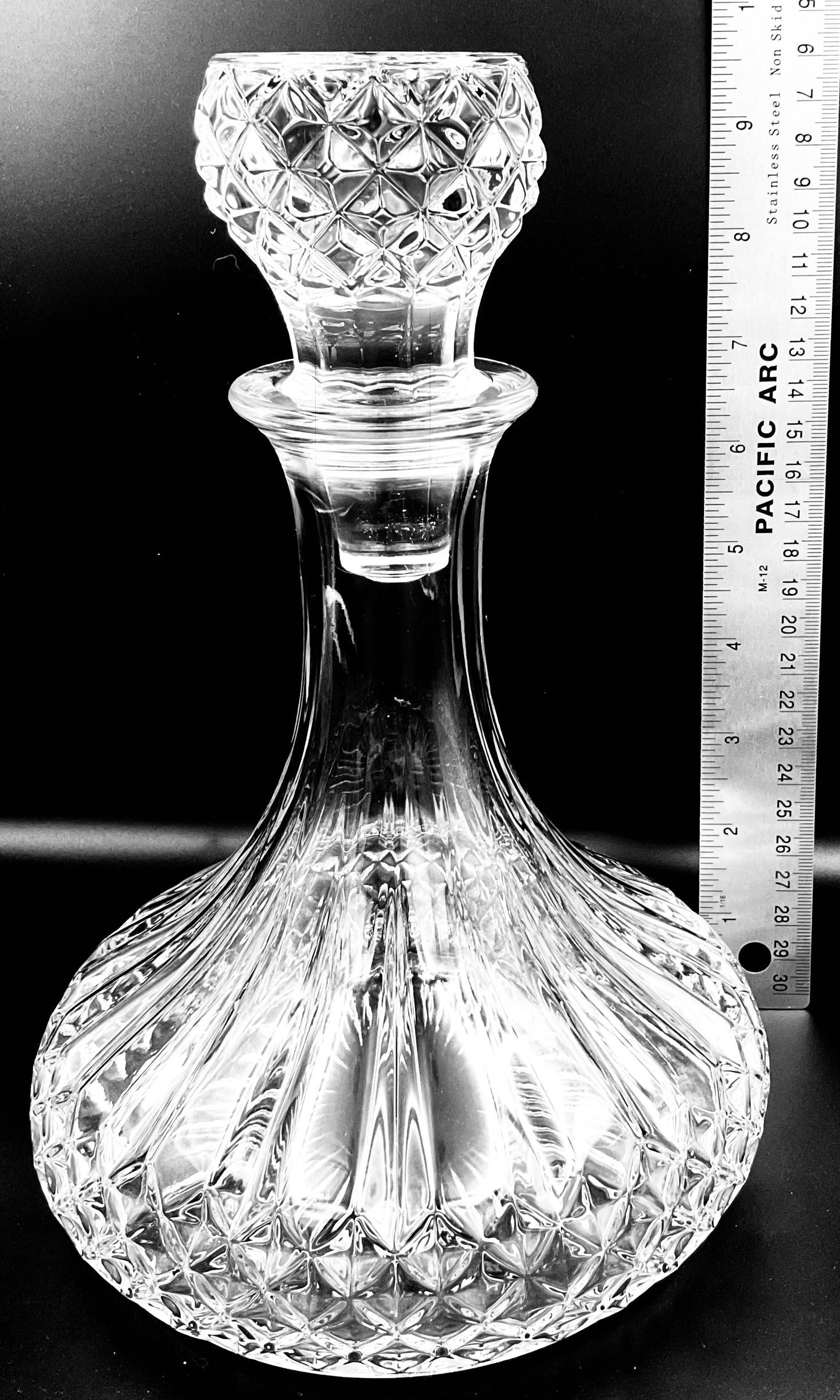 Vintage Cristal d’Arques Longchamp Crystal Decanter