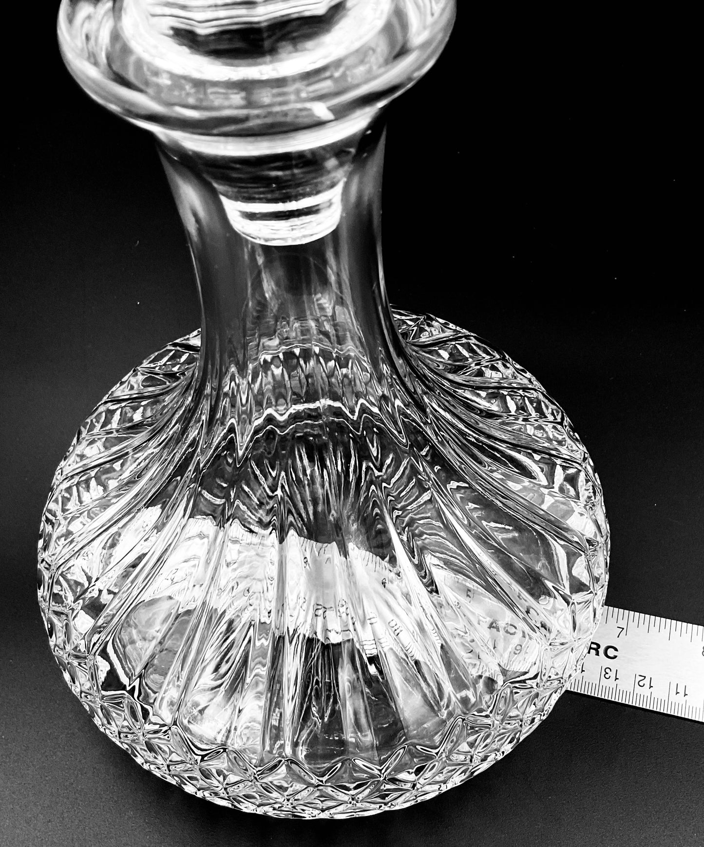 Vintage Cristal d’Arques Longchamp Crystal Decanter
