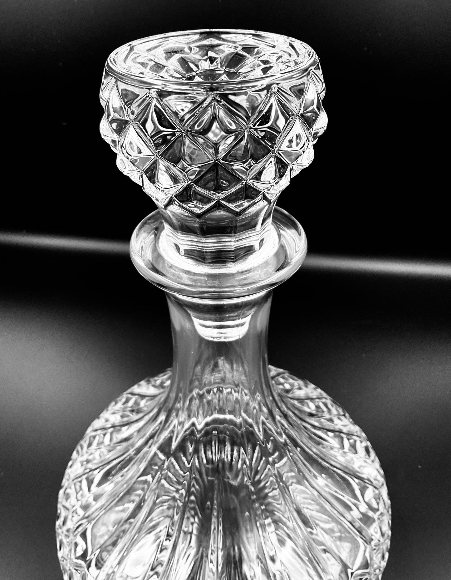 Vintage Cristal d’Arques Longchamp Crystal Decanter