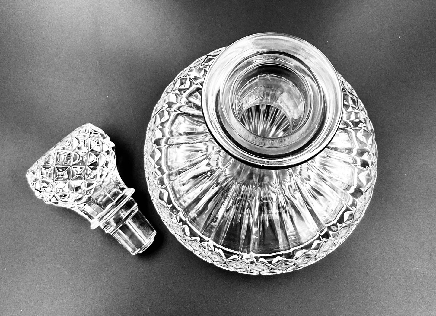 Vintage Cristal d’Arques Longchamp Crystal Decanter