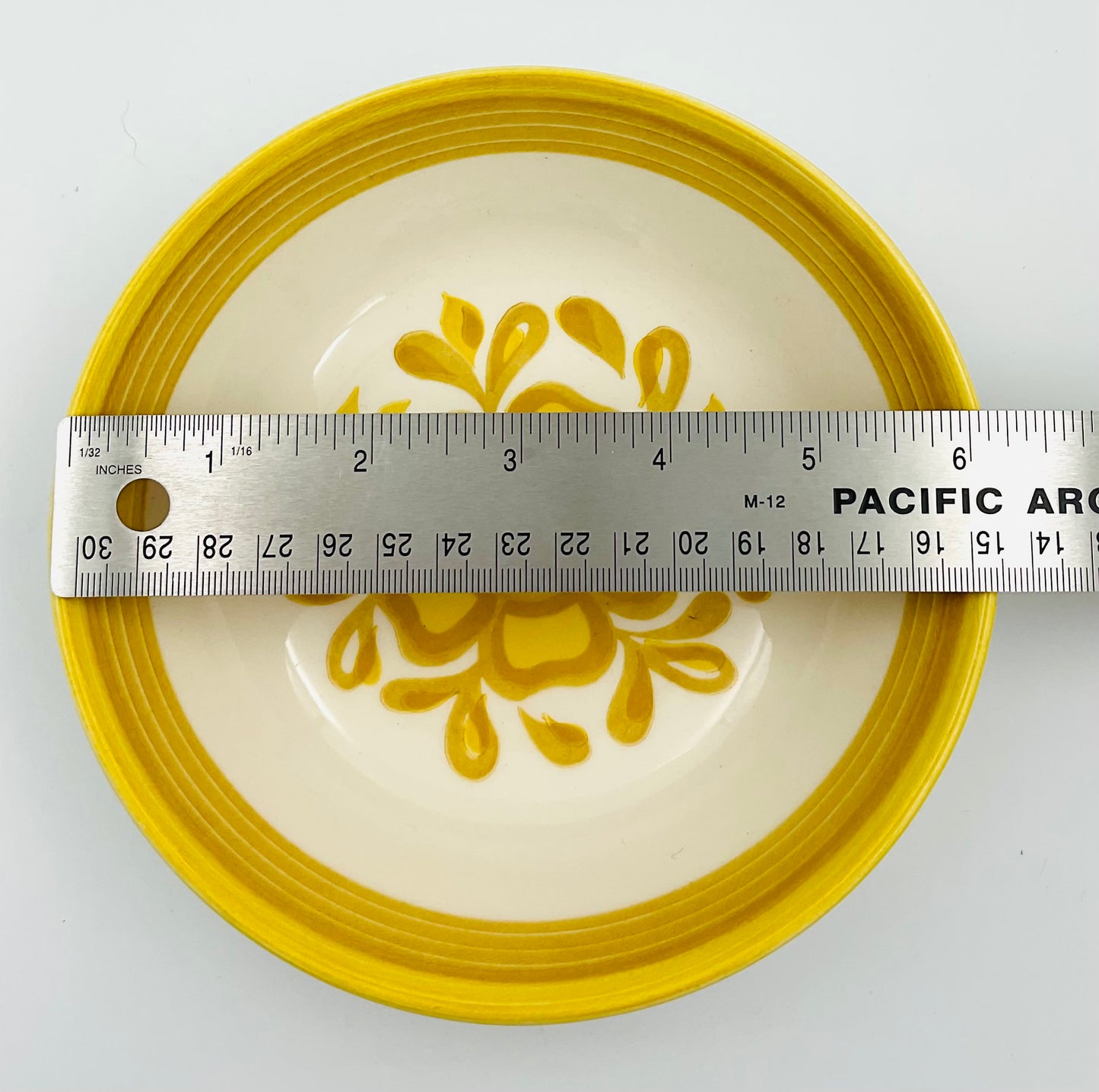 Set of 2 Vintage Royal China Ironstone Small Bowls in the Damsel Pattern.