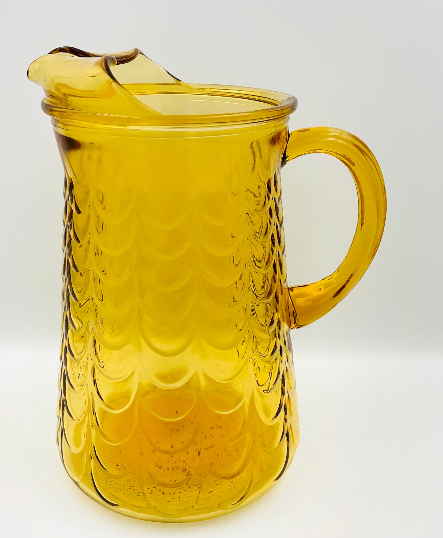 Vintage Libbey Honey Gold Pitcher
