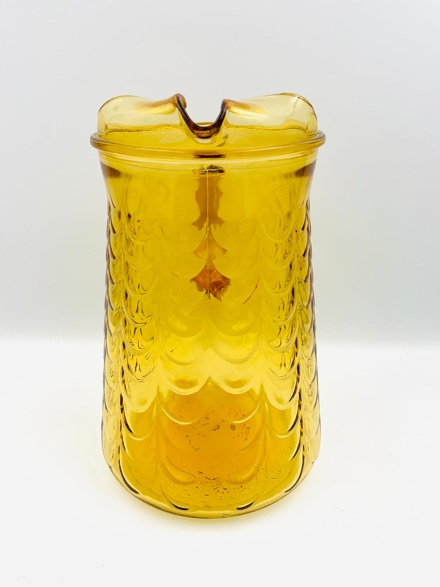 Vintage Libbey Honey Gold Pitcher