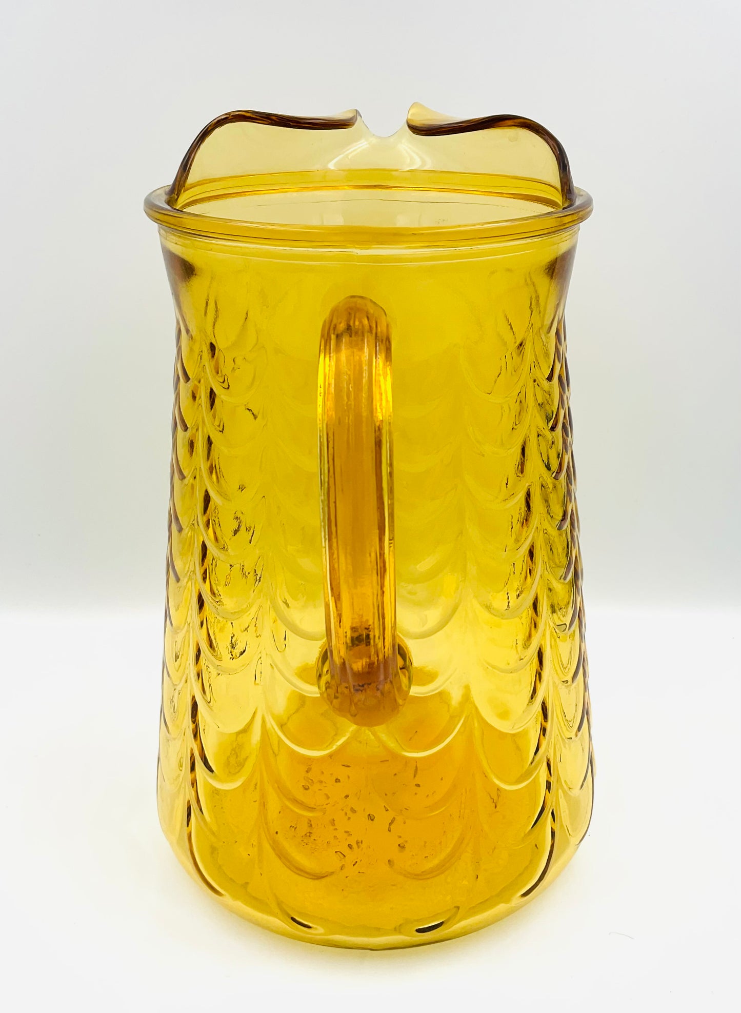 Vintage Libbey Honey Gold Pitcher