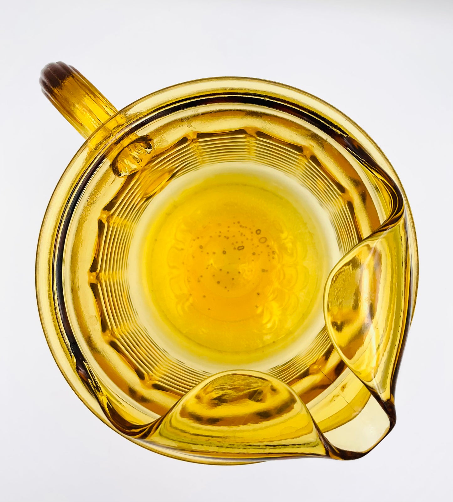 Vintage Libbey Honey Gold Pitcher