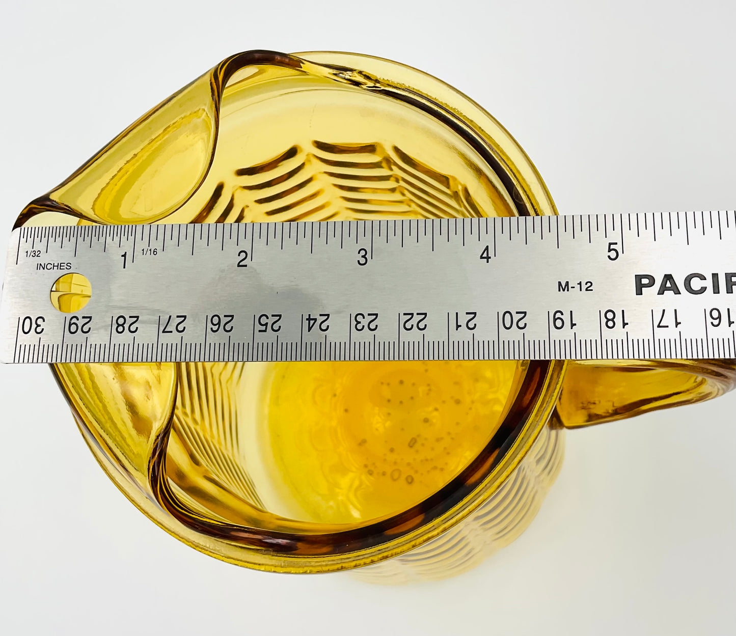 Vintage Libbey Honey Gold Pitcher