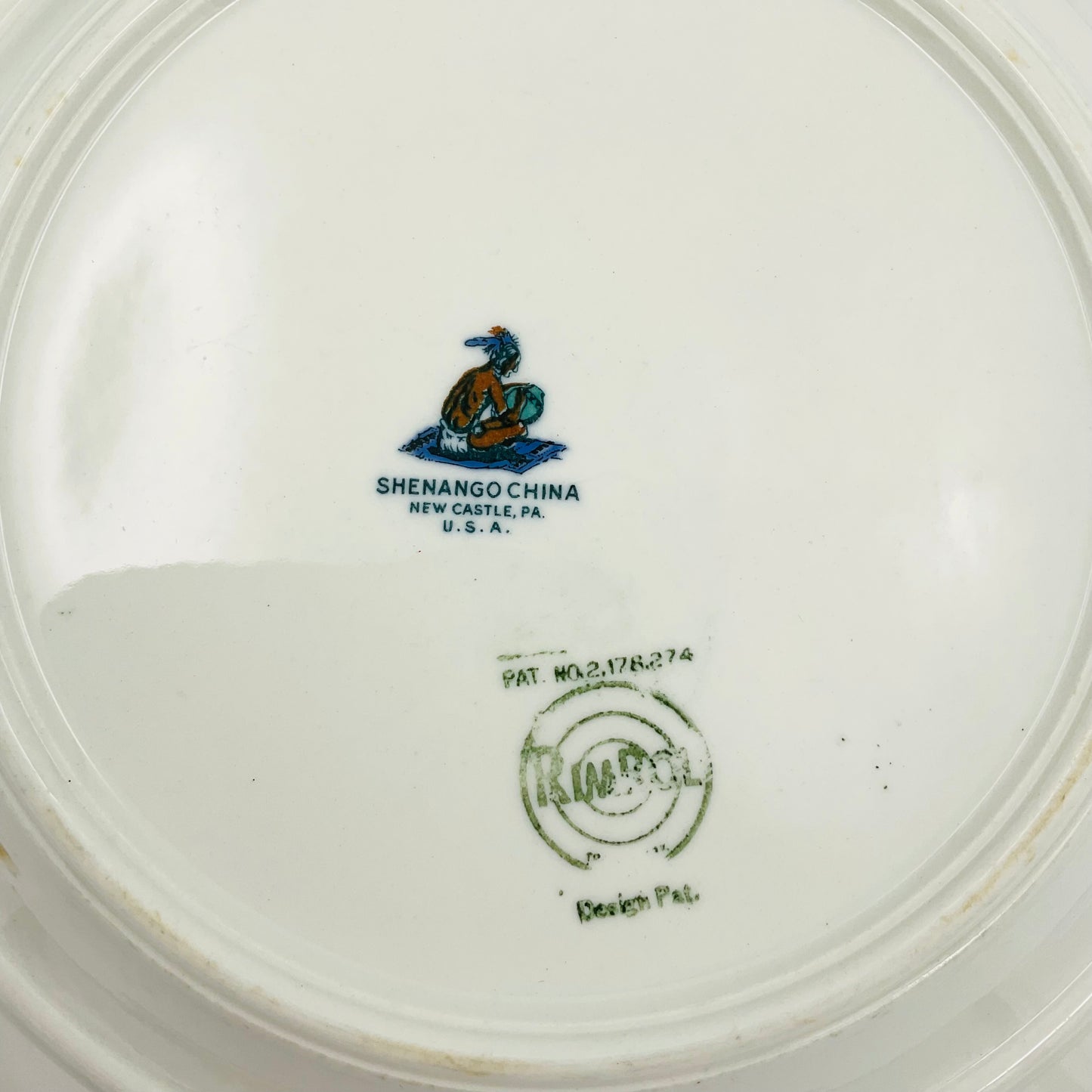 Vintage Shenango Chardon Rose Plates - Set of 3