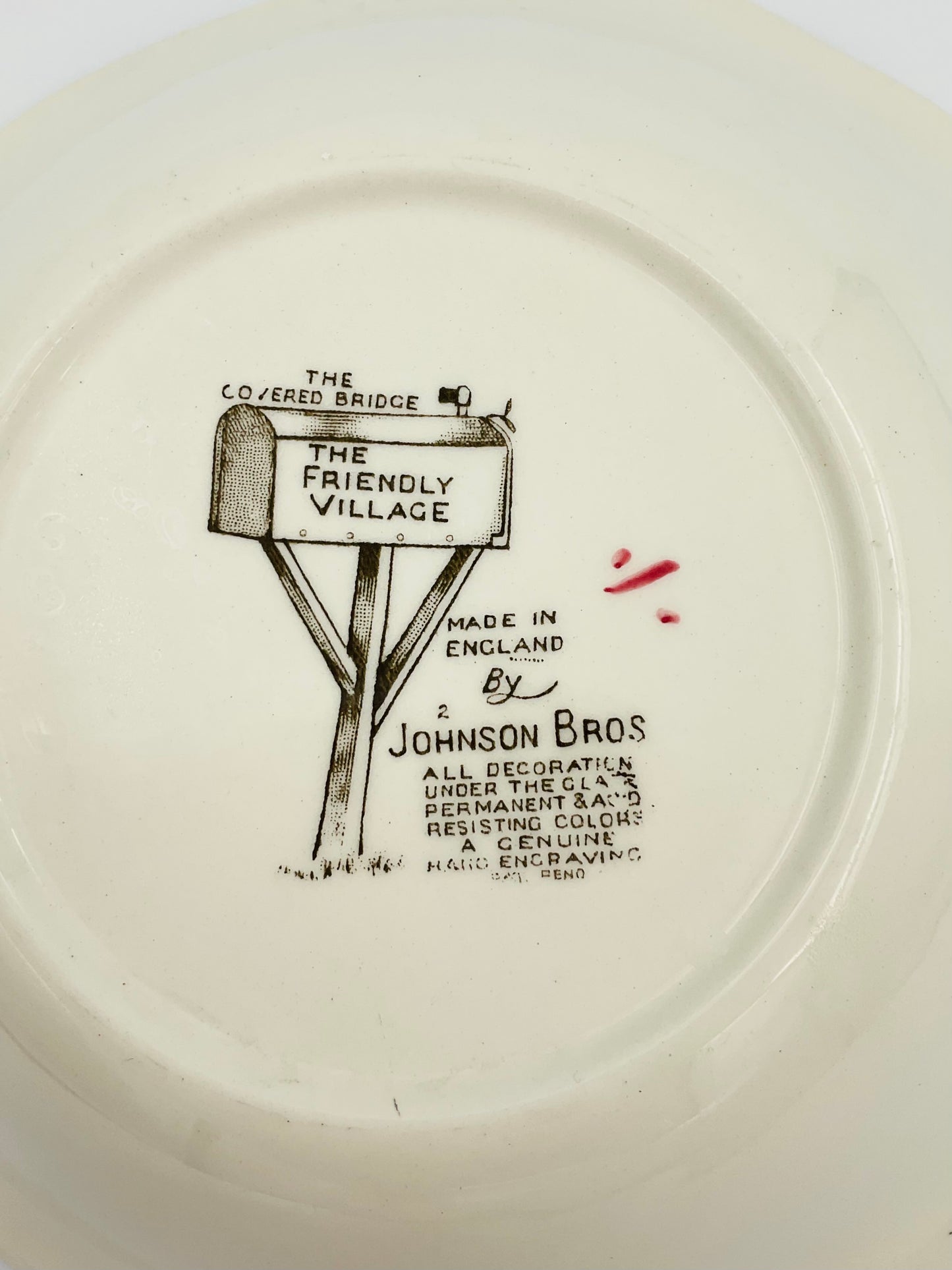 Johnson Brothers Friendly Village Bowl