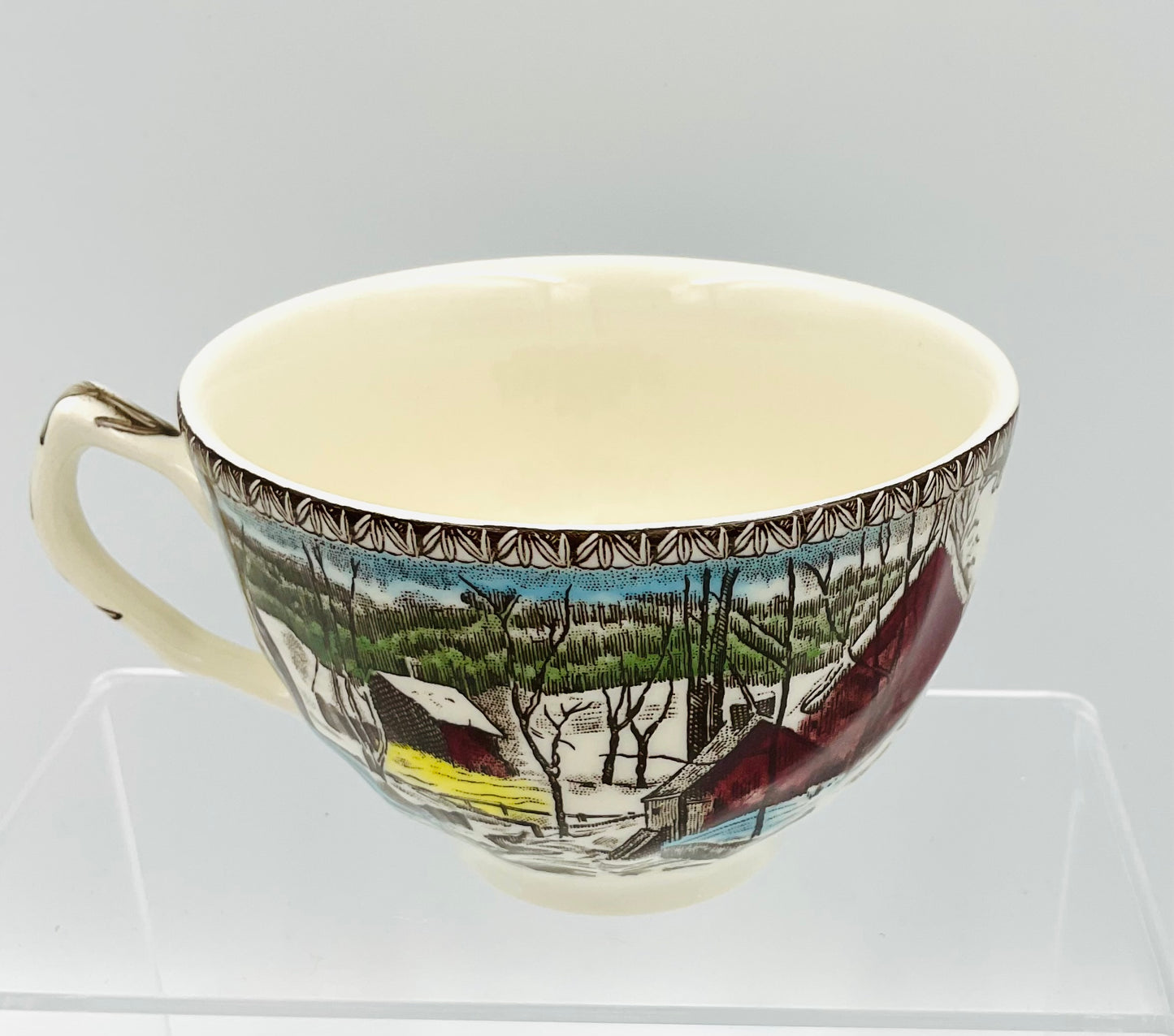 Johnson Brothers Covered Bridge Tea Cups