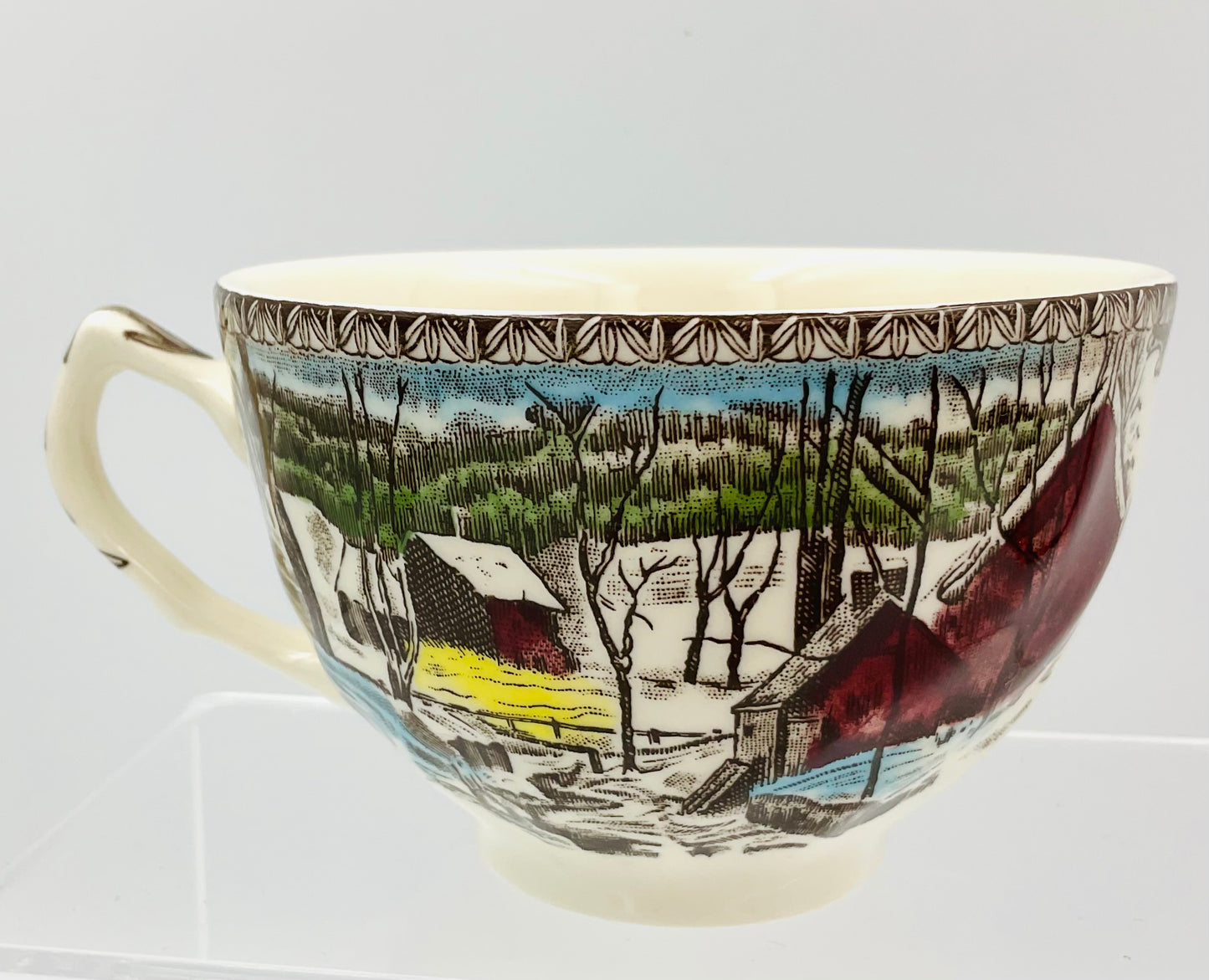 Johnson Brothers Covered Bridge Tea Cups
