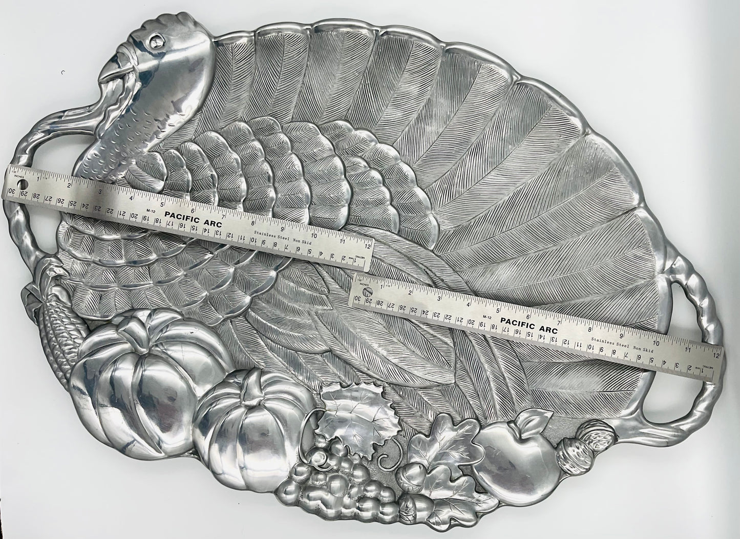 Vintage Lenox Cast Aluminum Turkey Serving Platter