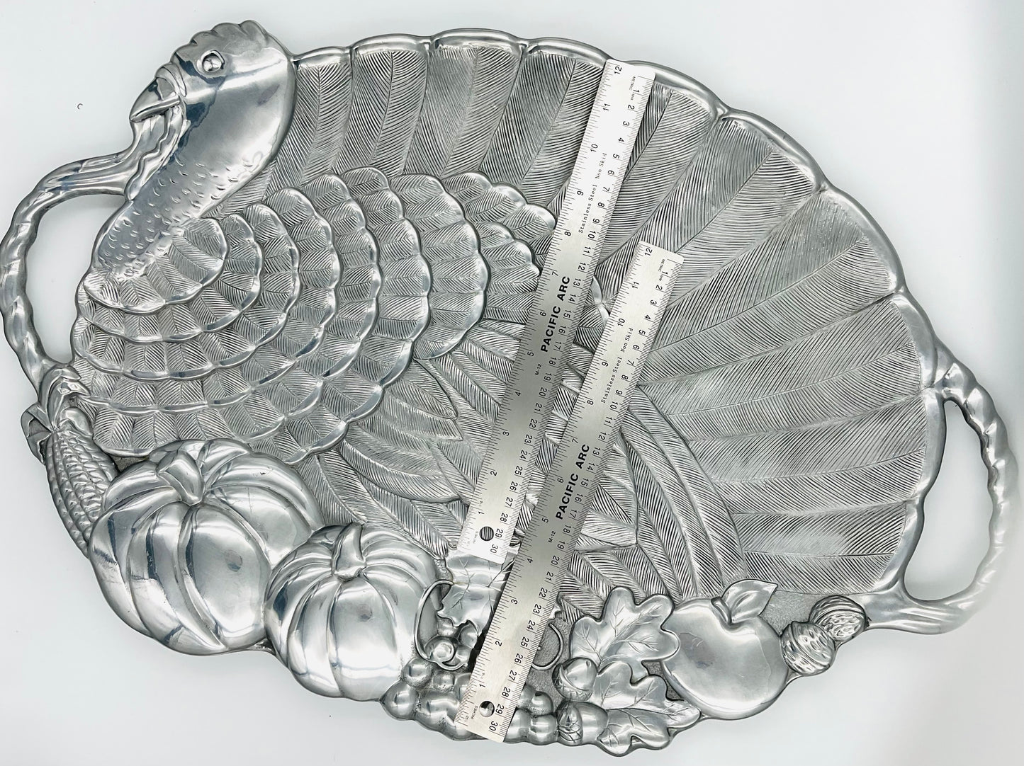Vintage Lenox Cast Aluminum Turkey Serving Platter