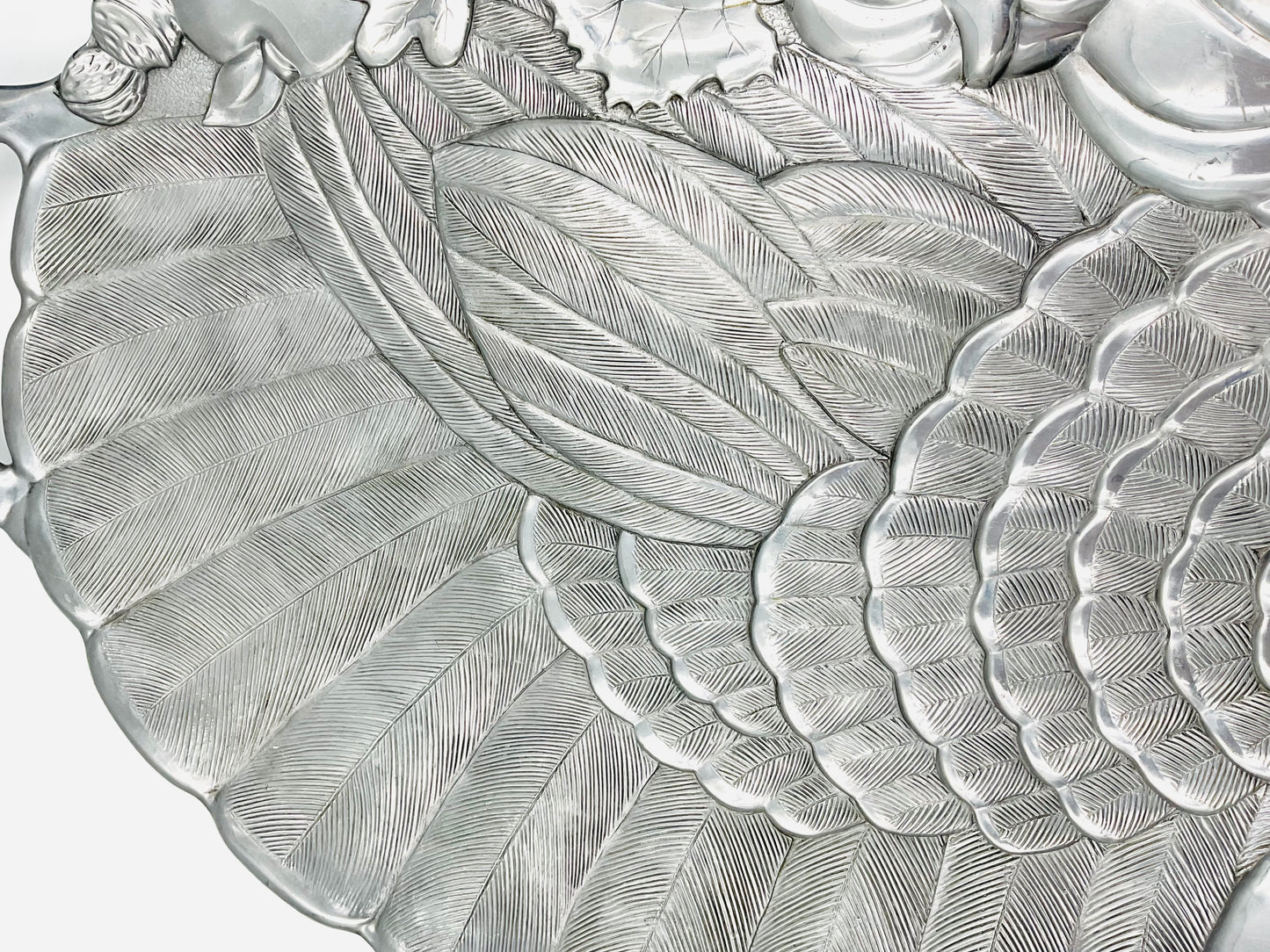 Vintage Lenox Cast Aluminum Turkey Serving Platter