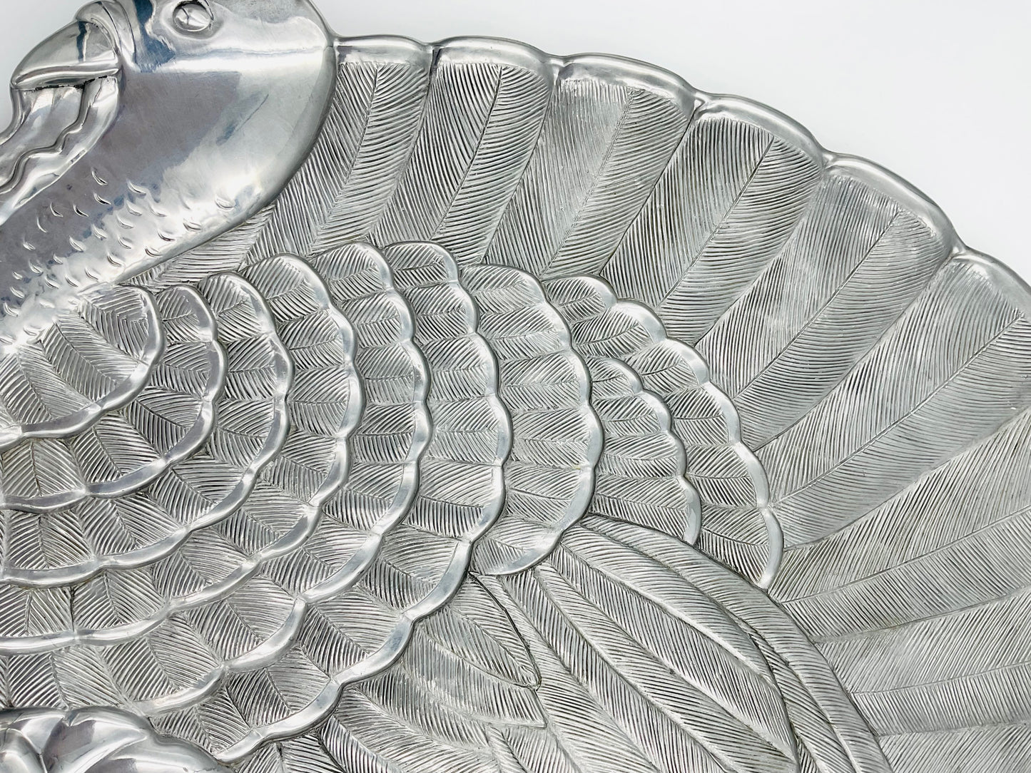 Vintage Lenox Cast Aluminum Turkey Serving Platter