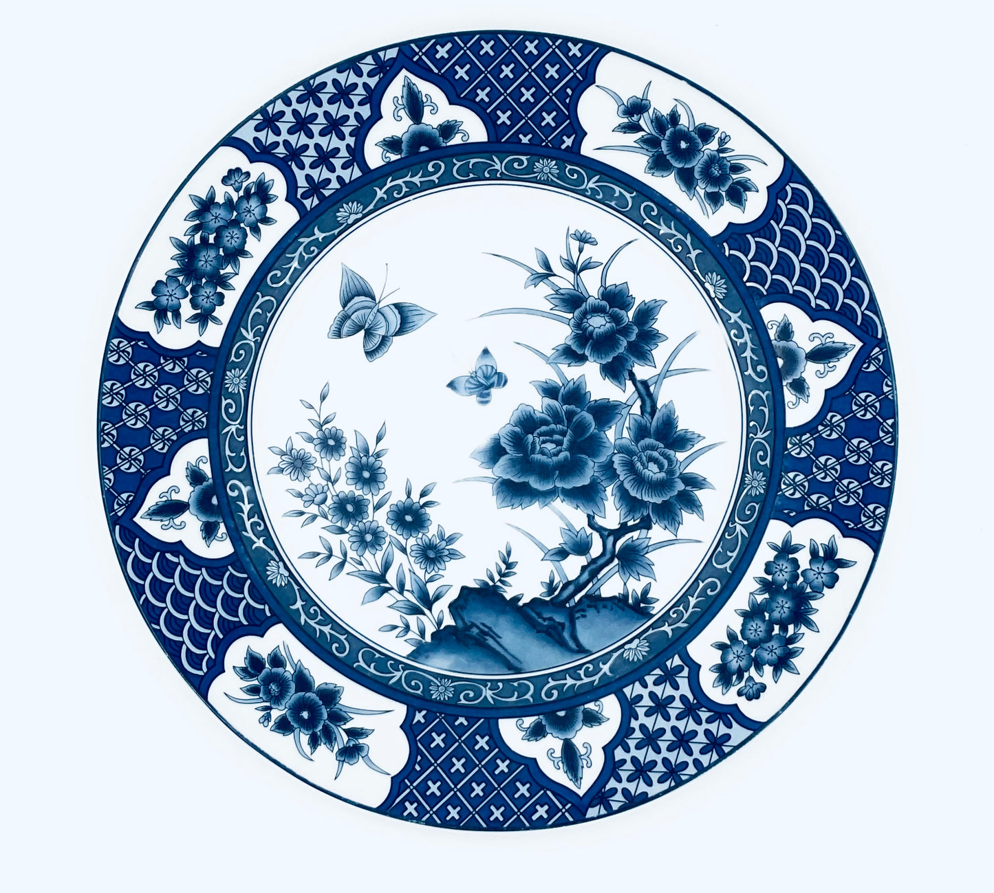 Vintage Imari Blossom Dinner Plate