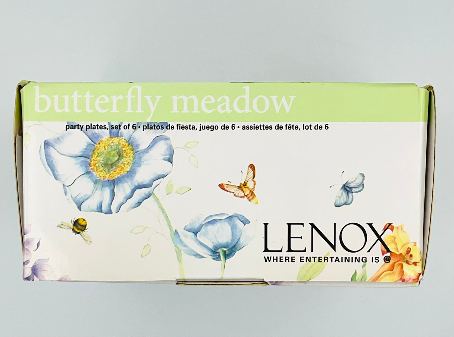 Lenox Butterfly Meadow Party Plates - Set of 6 IOB