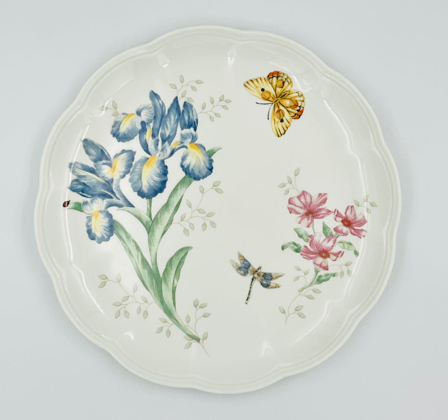 Lenox Butterfly Meadow Orange Sulphur Dinner Plate