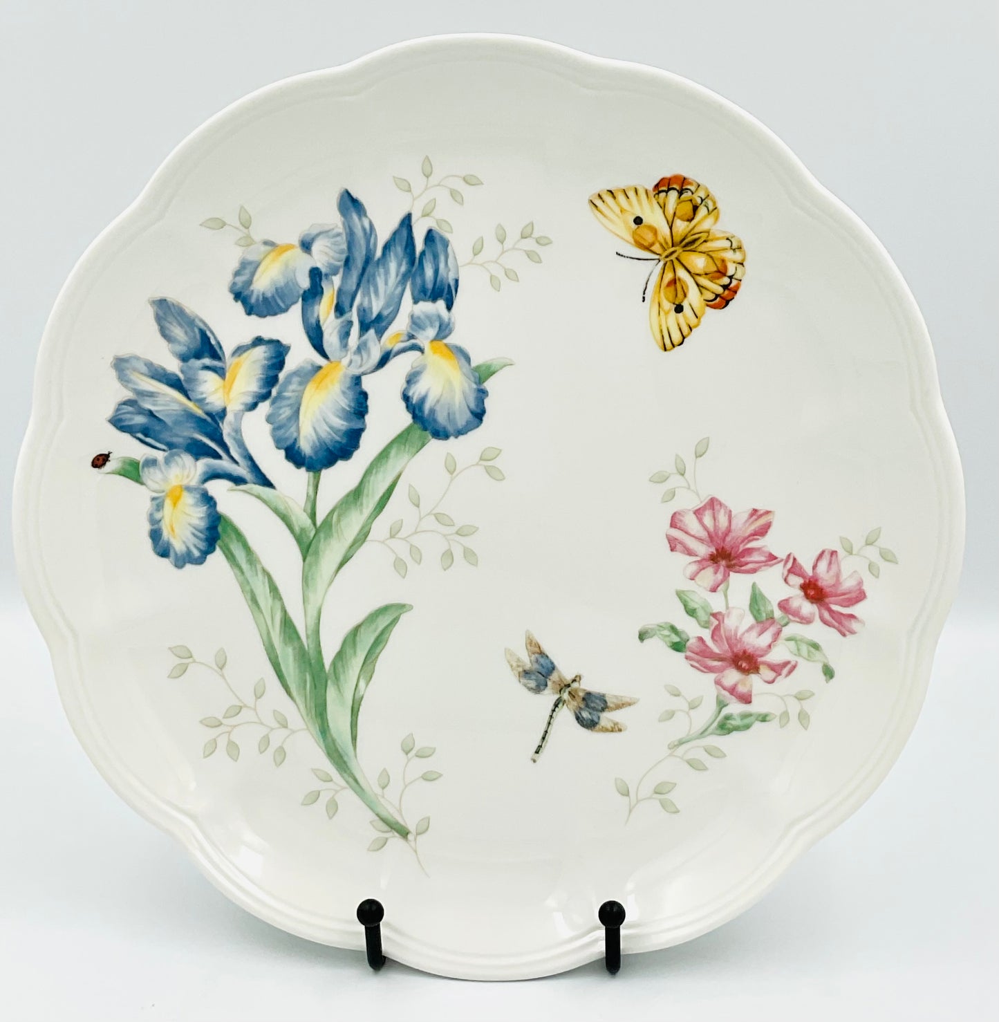 Lenox Butterfly Meadow Orange Sulphur Dinner Plate