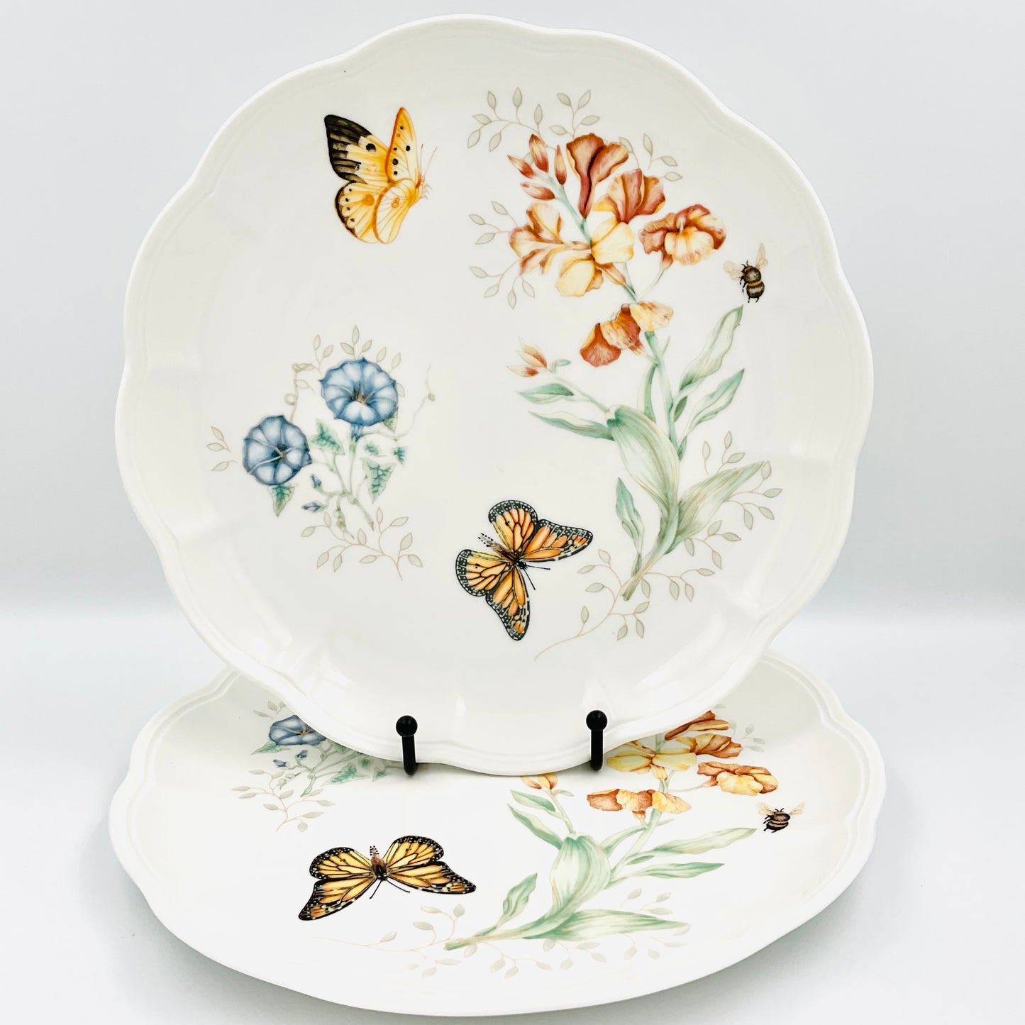 Lenox Butterfly Meadow Hydrangea Dinner Plate - Set of 2