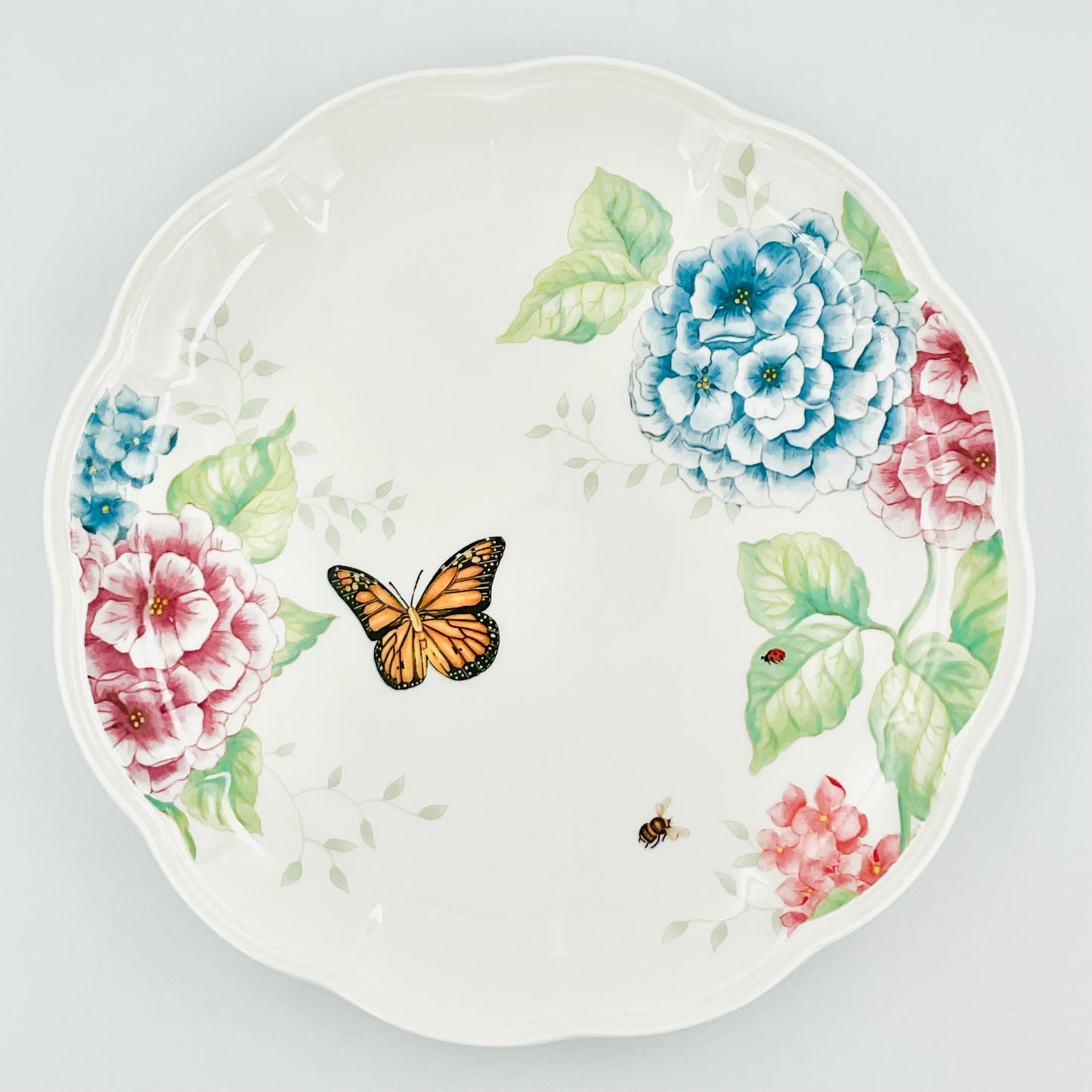 Lenox Butterfly Meadow Hydrangea Dinner Plate - Set of 2