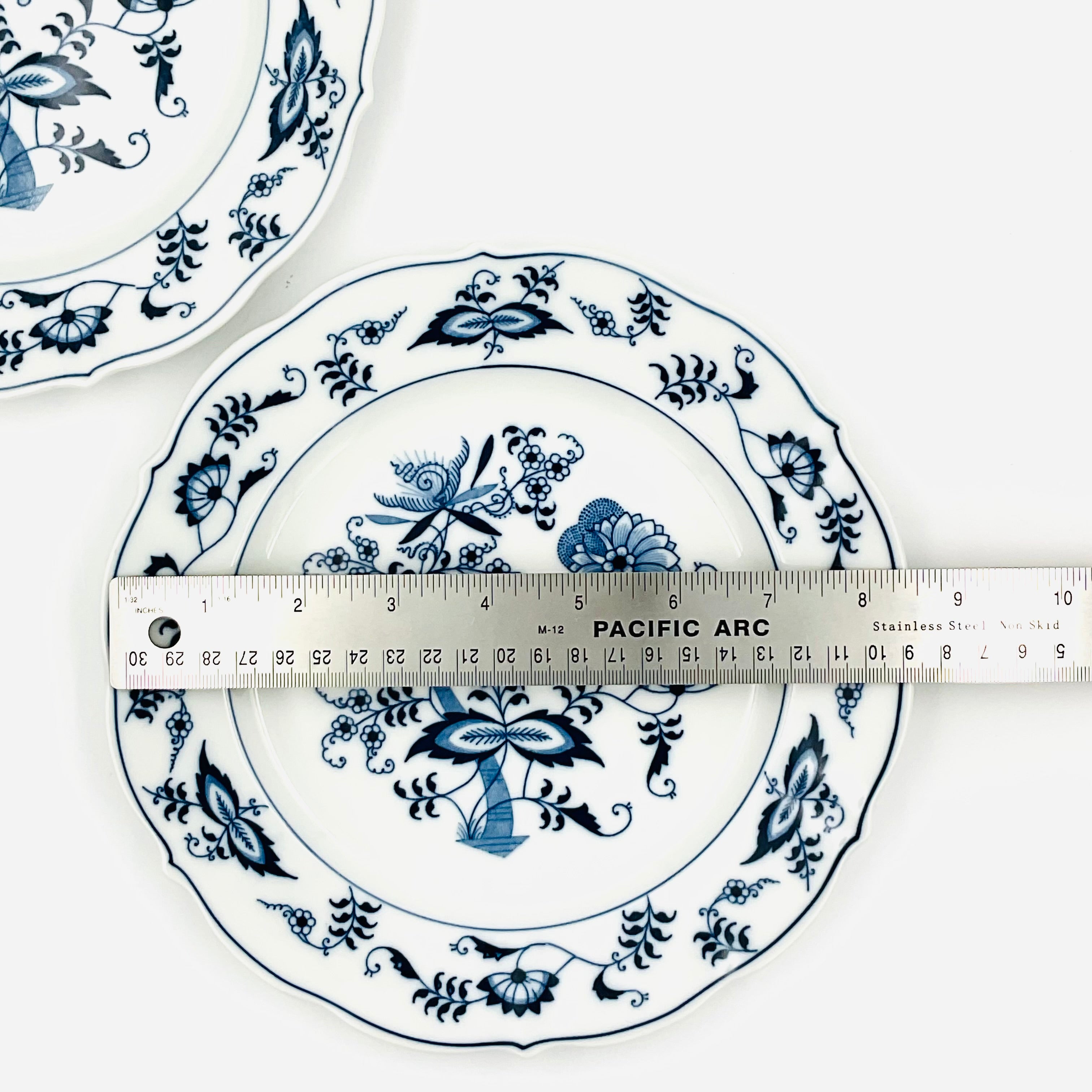 Blue Danube Salad Plates Set of 2 | Blue Onion Pattern China