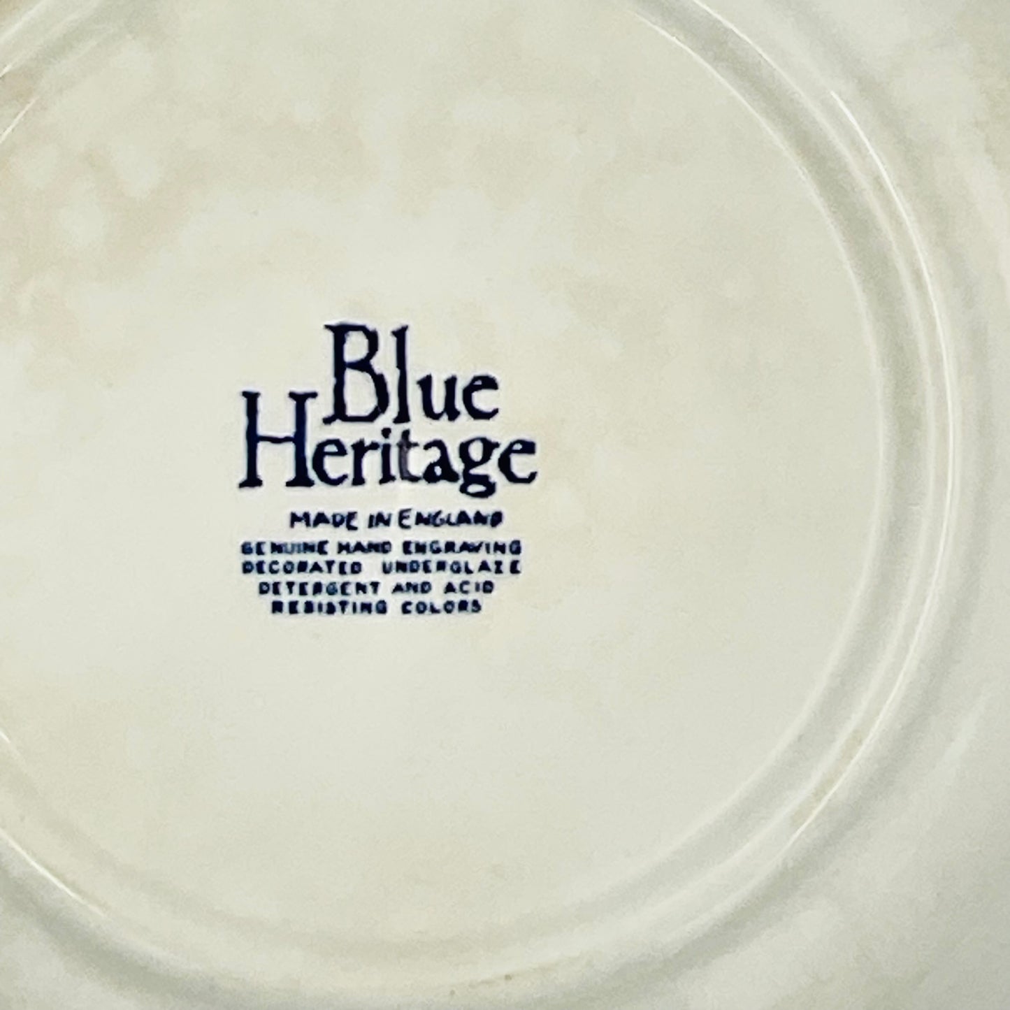 Enoch Wedgwood "Blue Heritage" Serving Bowl