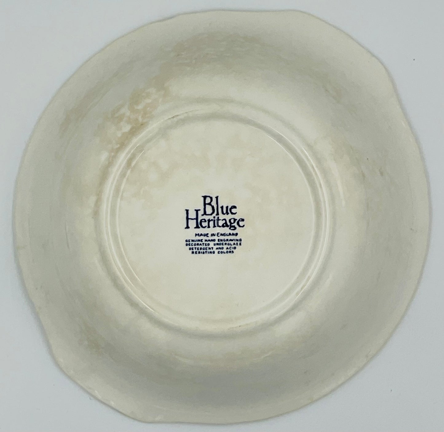 Enoch Wedgwood "Blue Heritage" Serving Bowl
