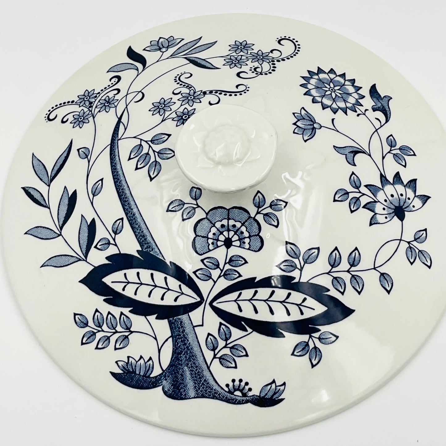 Enoch Blue Onion Dinnerware Lid - Replacement