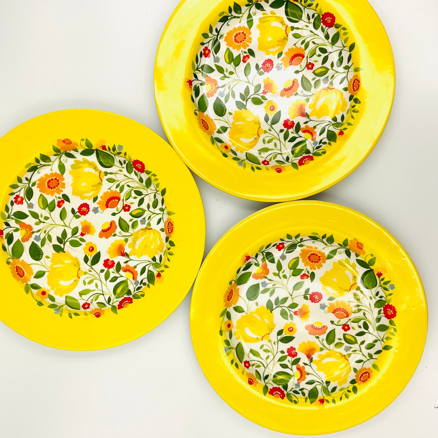 Spode Buttercup Faire Dinner Plate, Designed by Kim Parker