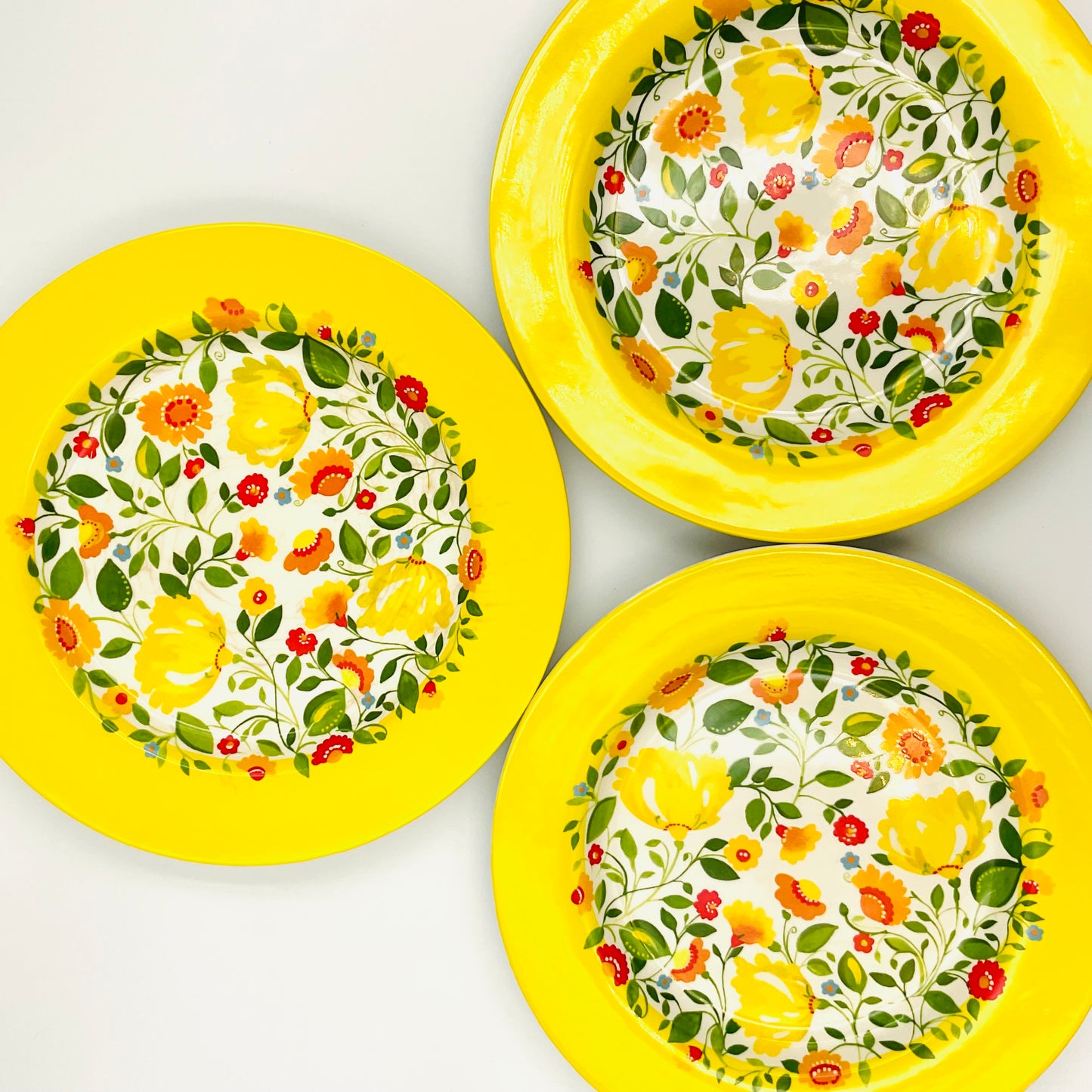 Spode Buttercup Faire Dinner Plate, Designed by Kim Parker