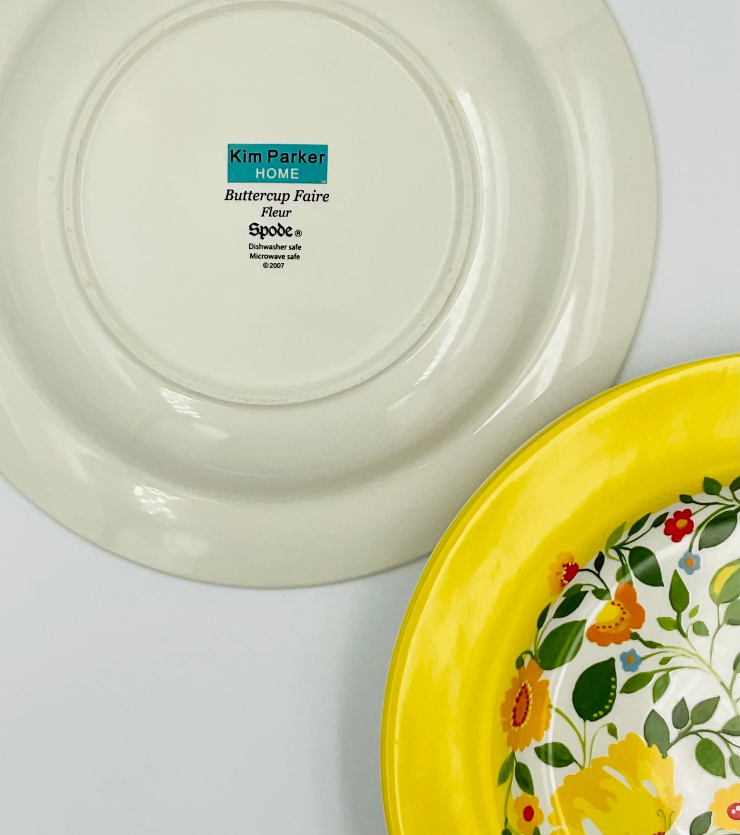 Spode Buttercup Faire Dinner Plate, Designed by Kim Parker