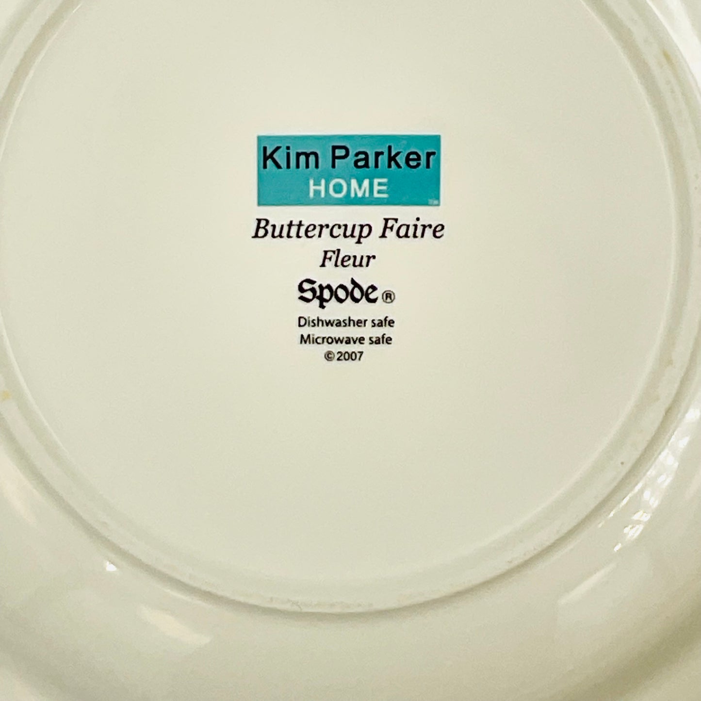 Spode Buttercup Faire Dinner Plate, Designed by Kim Parker