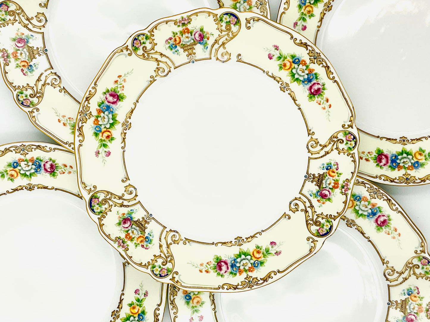 Vintage Paul Muller Selb “The Stirling S4” Bavaria Dinner Plates - Set of 2